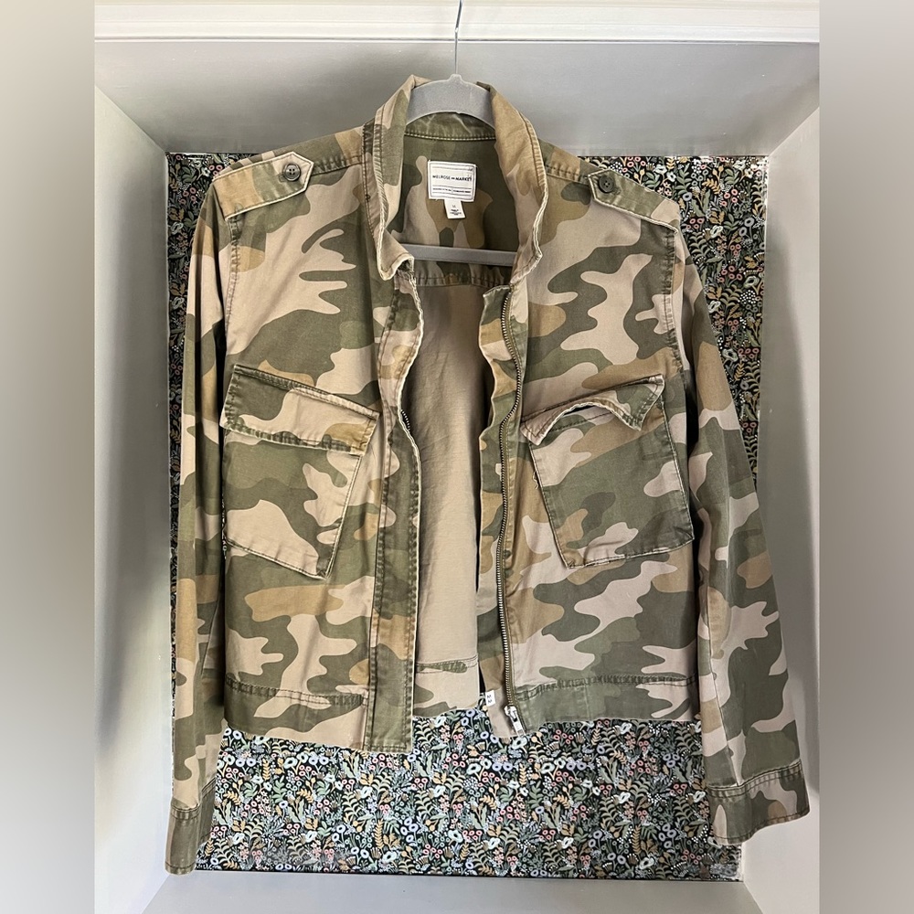 Melrose and Market Camo utility jacket